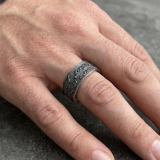 Adjustable Persian Calligraphy Ring
