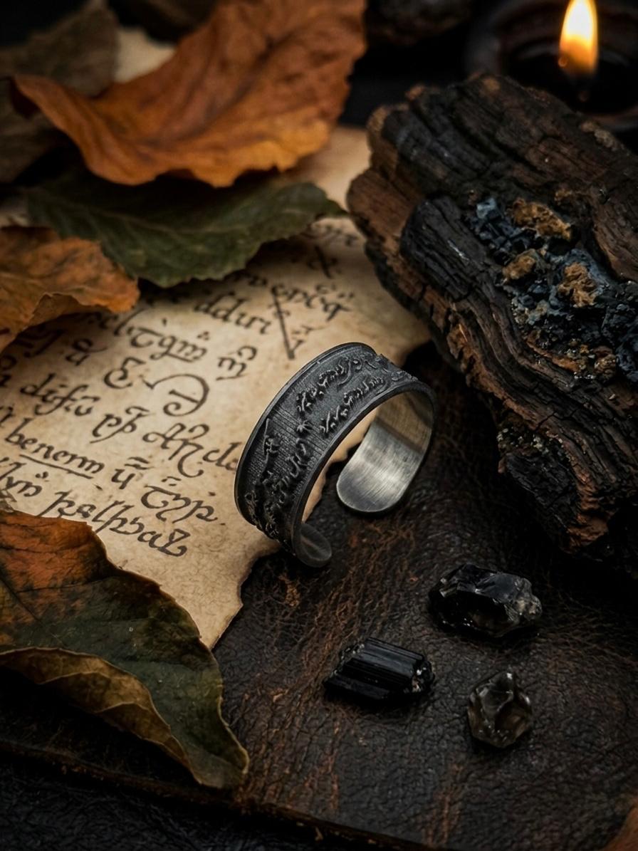 Adjustable Persian Calligraphy Ring