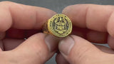 Custom U.S. Police Department Ring – Personalized Officer Badge Jewelry