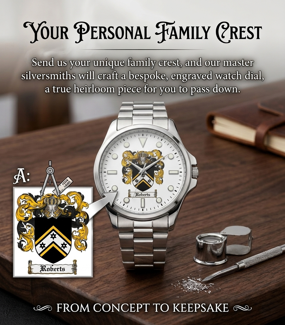 Custom Watch Seal Crest Logo